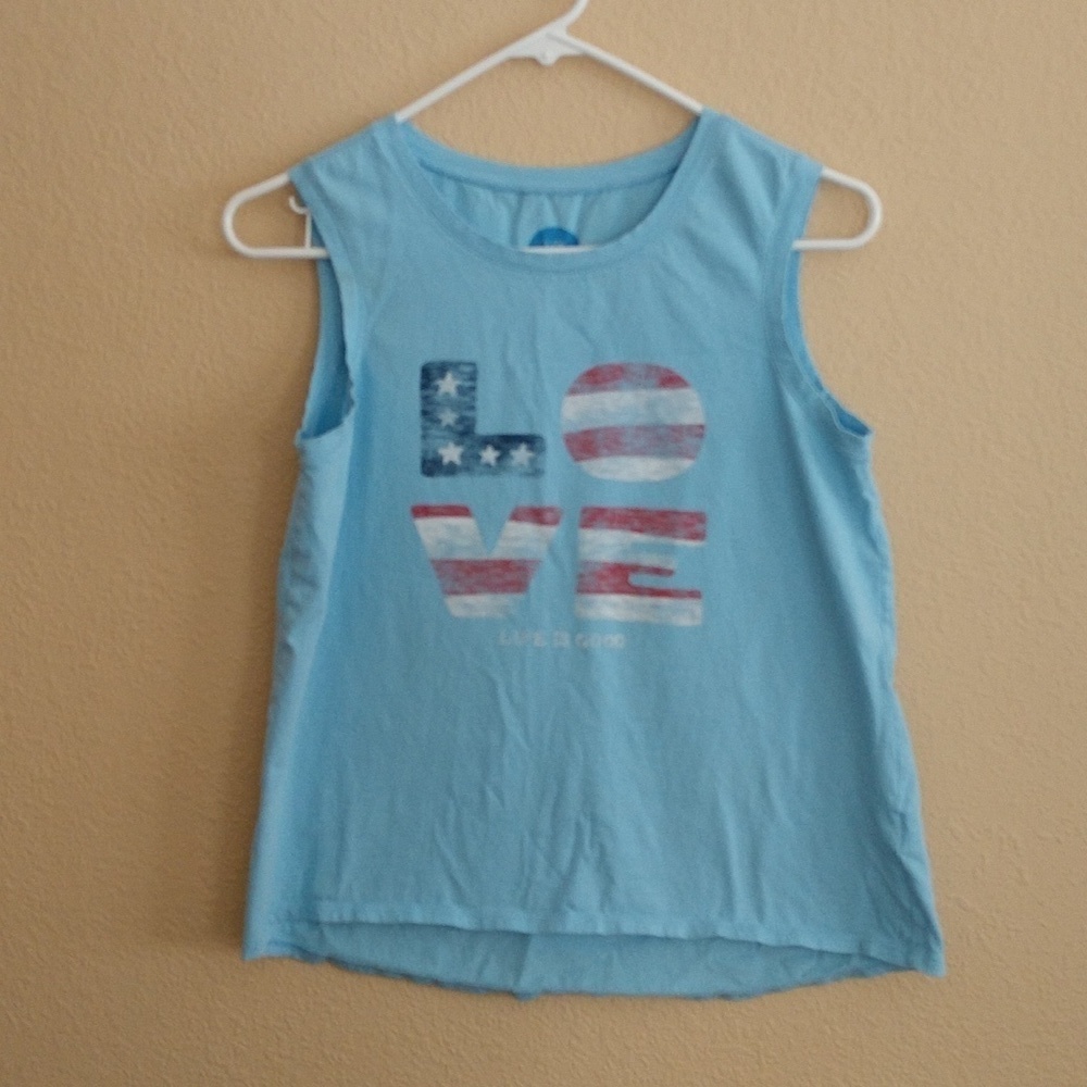 Life is Good Women's Tank Top Size S